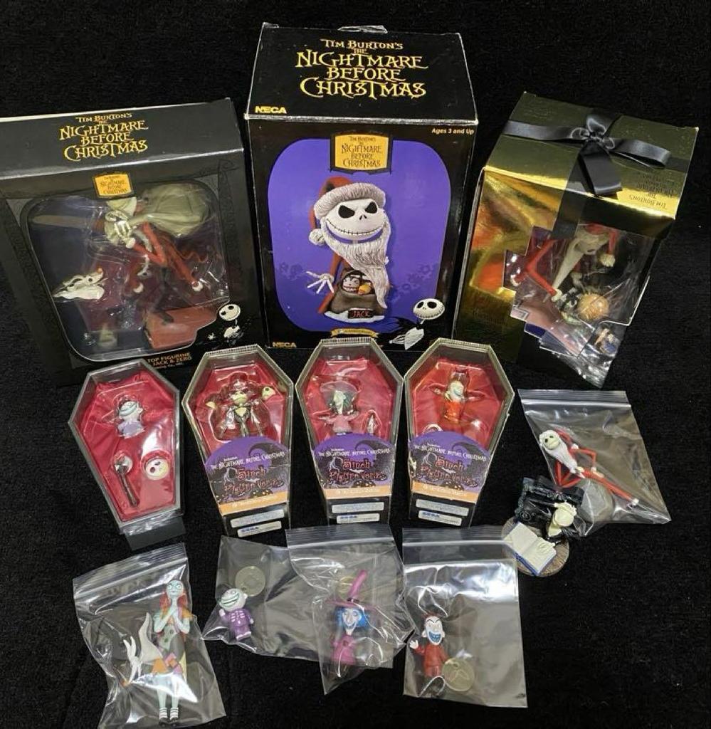 [USED] Nightmare Before Christmas Santa Jack Head Knocker Figure