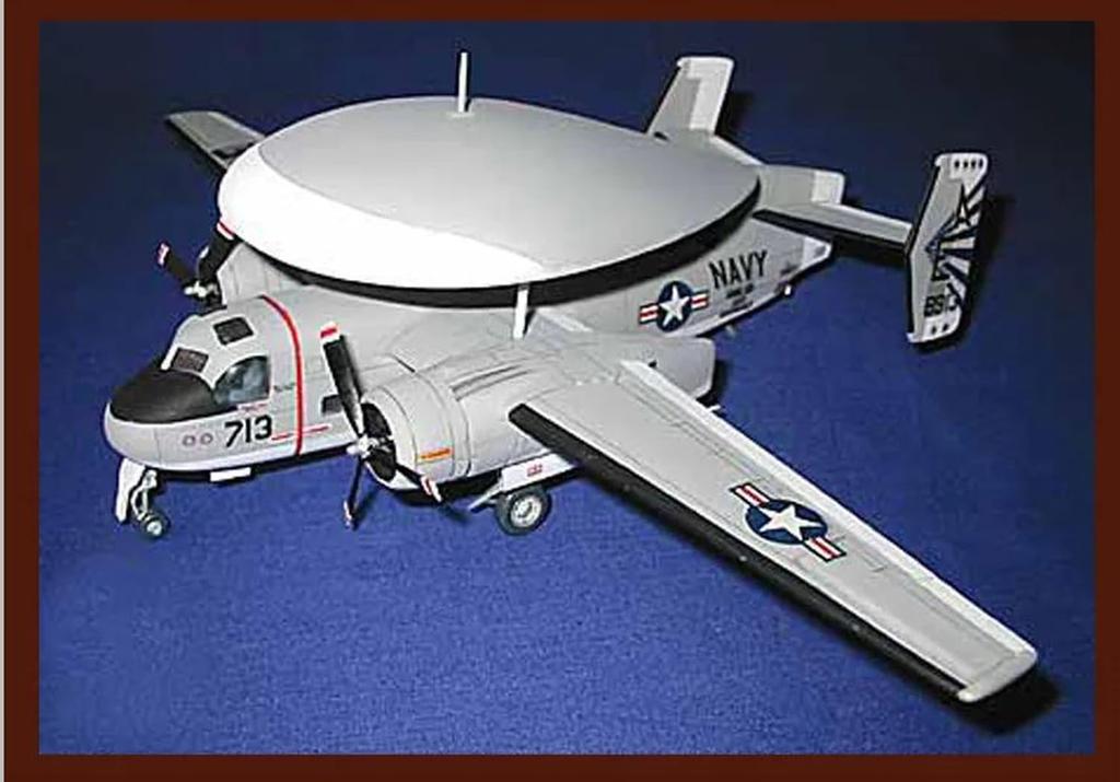 Mach 2 Grumman Tracer Plastic Model MA2GP029 1/72 E-1B (Airplane)