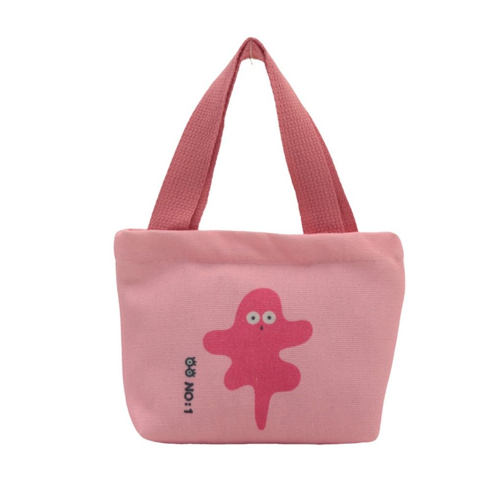 Small Bags Canvas Bag Korean Style Lunch Bag Cute Tote Bag