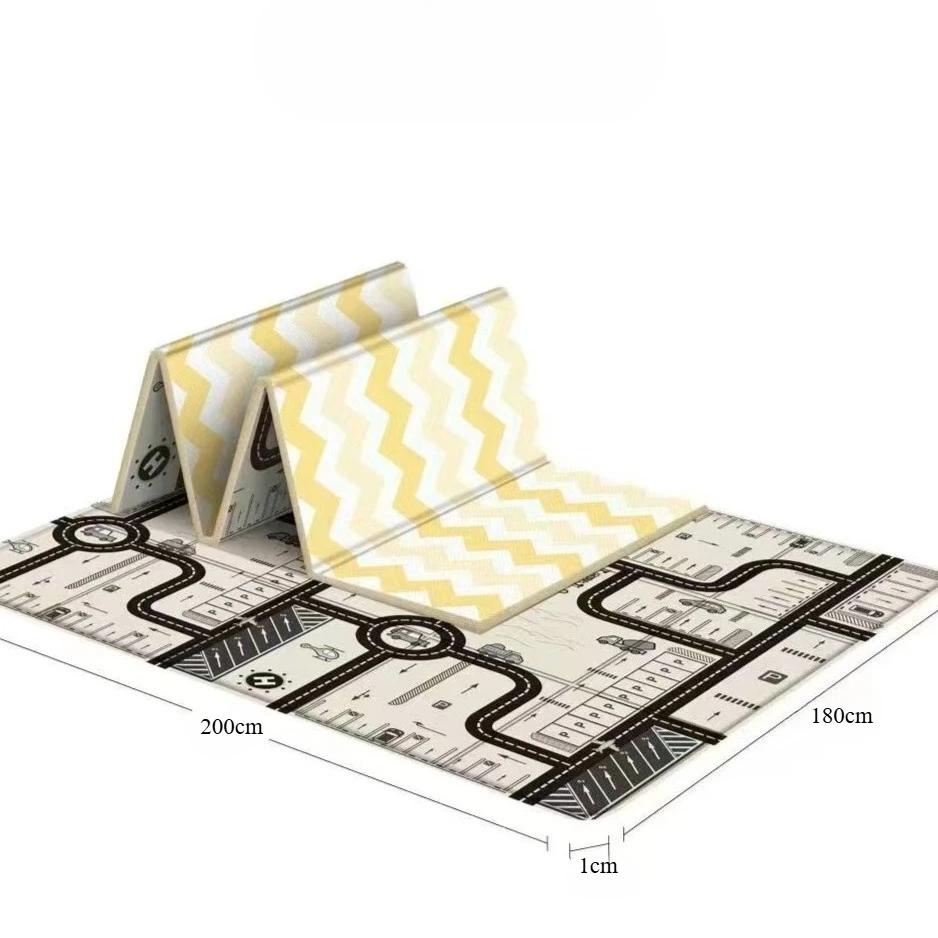 Baby Folding Home Crawling Mat Slip Play Mat Children's Educational Activity Carpet Baby New Things To Protect The Floor