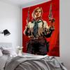 Rdr2 Sadie Adler Arazzo Decorazione Stanza Panno da Parete Sfondo Appeso per Feste Decorazione Stanza Stanza dei Bambini
