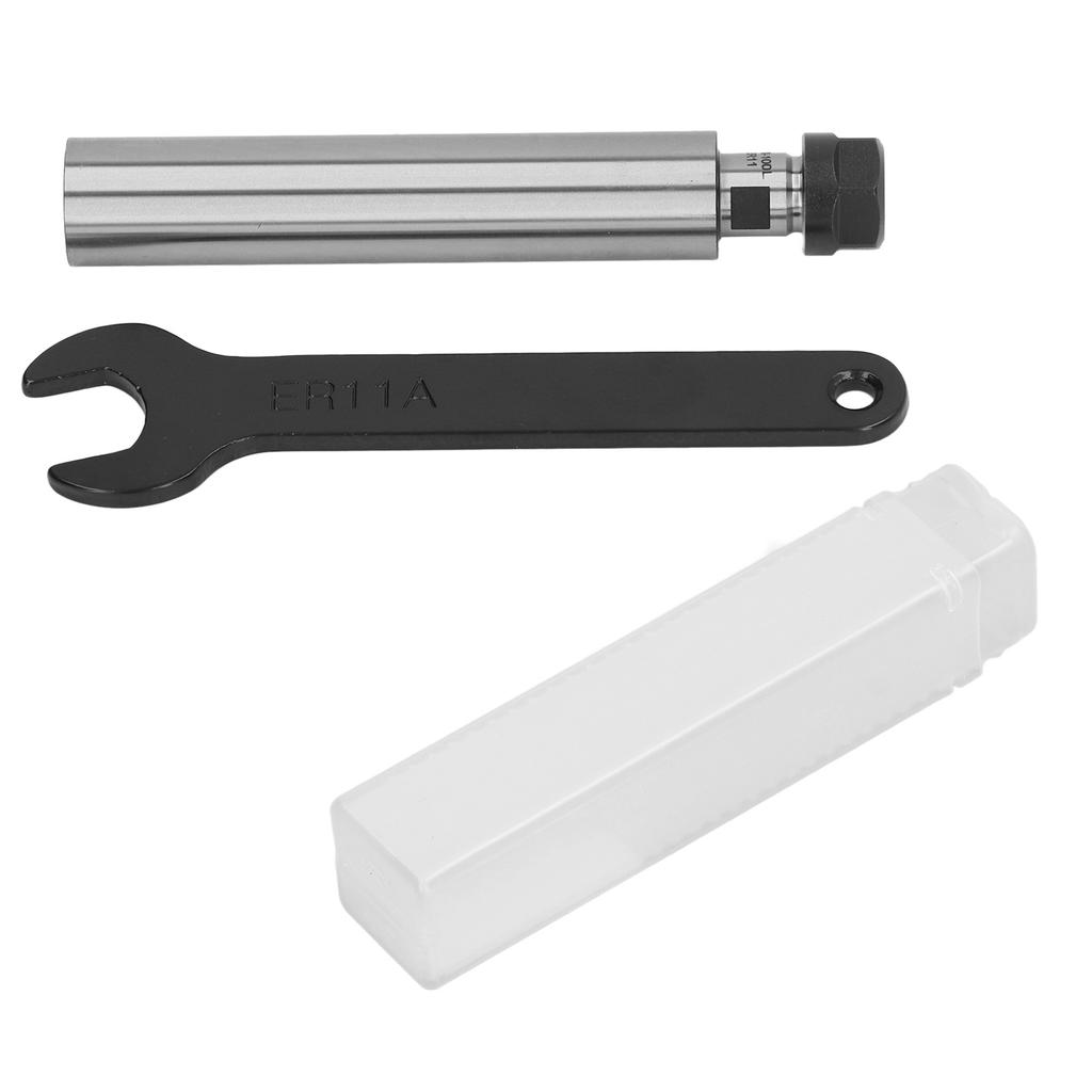 Spannzangenfutterhalter Verlängerungsstange Zylinderschaft C20 ER11A 100L für CNC Fräsen Bohren Gravieren