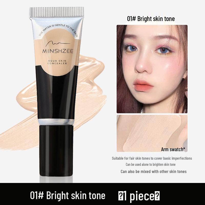 Mingxi Zhi Liquid Concealer: Non-caking, perfect for acne scars, spots, dark circles, and color correction. Ideal for women.