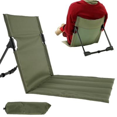 Faltbarer Campingstuhl, ultraleichter Klappstuhl mit Rückenlehne für Camping, Strand, Roadtrips, Picknick, Outdoor, Garten, Park, einzelner Lazy Chair