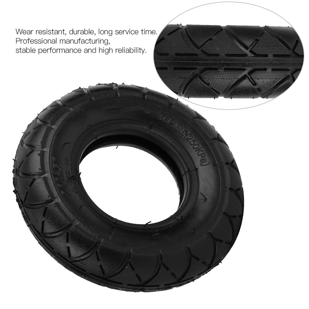 8in Plastic Pneumatic Cover Tire Inflatable Tyre Casing Accessory for KUGOO 8in Scooter