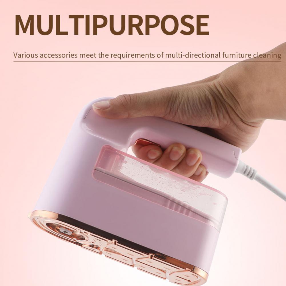 Handheld Garment Steamer Home Electric Steam Cleaner Portable Foldable Mite Removal Flat Ironing Machine With Large Water Tank
