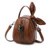 Bear Embellished Small Water Bucket Purse With Internal Pockets For Casual Outings