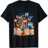 Vibrant Ferris Wheel Carnival Scene T-Shirt