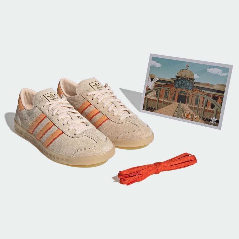 IG2109 adidas Originals Hamburg 24 Crystal Sand Hazy Orange College (Men s) 7