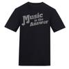 AWD Mens Music Is The Answer T-Shirt