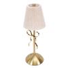Fabric Bow Lamp Cordless Modern LED Bowknot Table Cute Nightlight Rechargeable for Bedroom