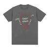 Styles Same Style Music Album Graphic Print T-Shirt Men Women Fashion Cotton Summer Oversized Casual Top