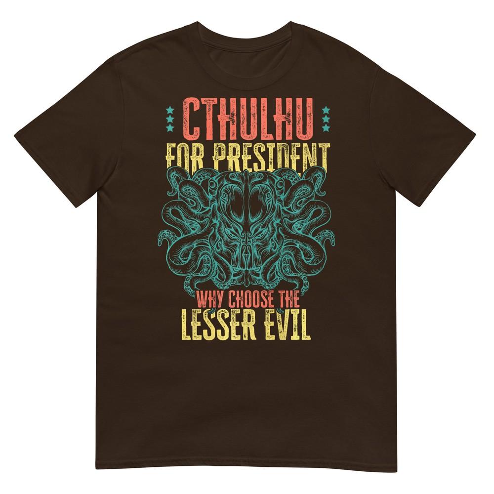 Cthulhu Für Präsident Warum das Kleinere Übel Wählen Selection Premium T-Shirt