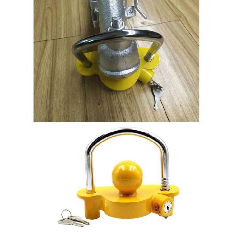 Heavy Duty Trailer Hook Lock Universal Ball Coupler Lock for Trailer Motorhome