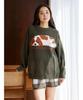 Limited Edition Air Moco SLEEPING DOG JQD Pullover Check Shorts SET PWNT245364 GRN [Gelato Pique] & Women's