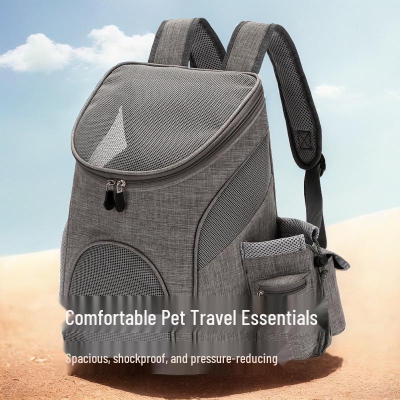 

Portable Foldable Pet Backpack for Cats and Dogs: Outdoor Front Carrier Small