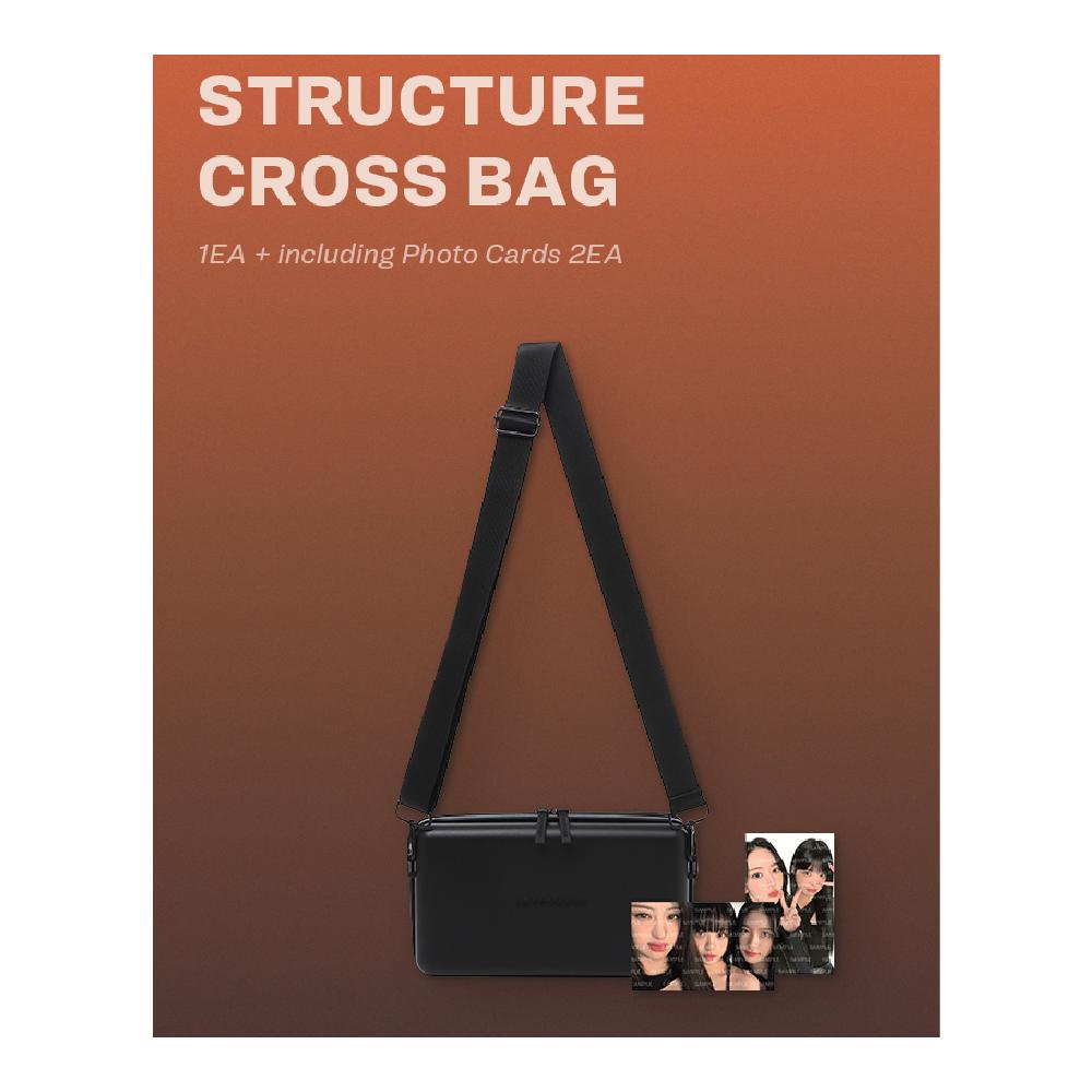 Buy LE SSERAFIM FLAME RISES Structure Cross Bag at