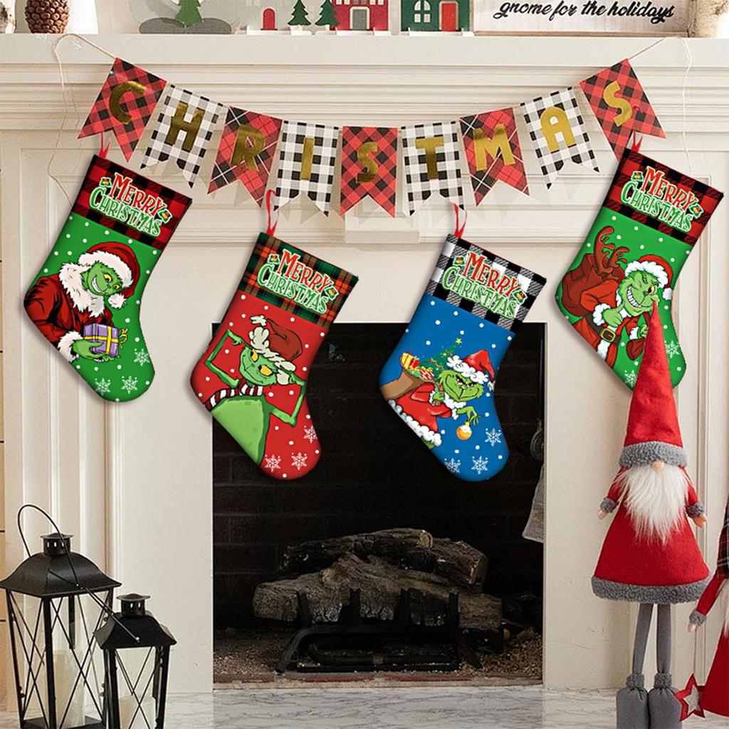 Christmas Decoration Pendant Christmas Tree Pendant Hanging Plush Christmas Decoration Christmas Tree Socks
