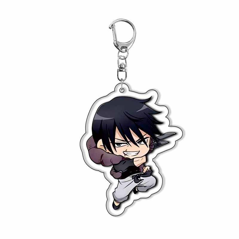 Jujutsu Kaisen Acrylic Keychain: Gojo, Geto, Toji, Itadori, Megumi