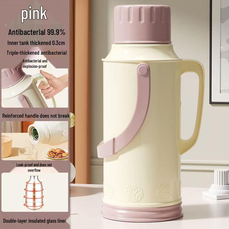 Deouxingguang 3.2L Double-Layer Glass Insulated Thermos