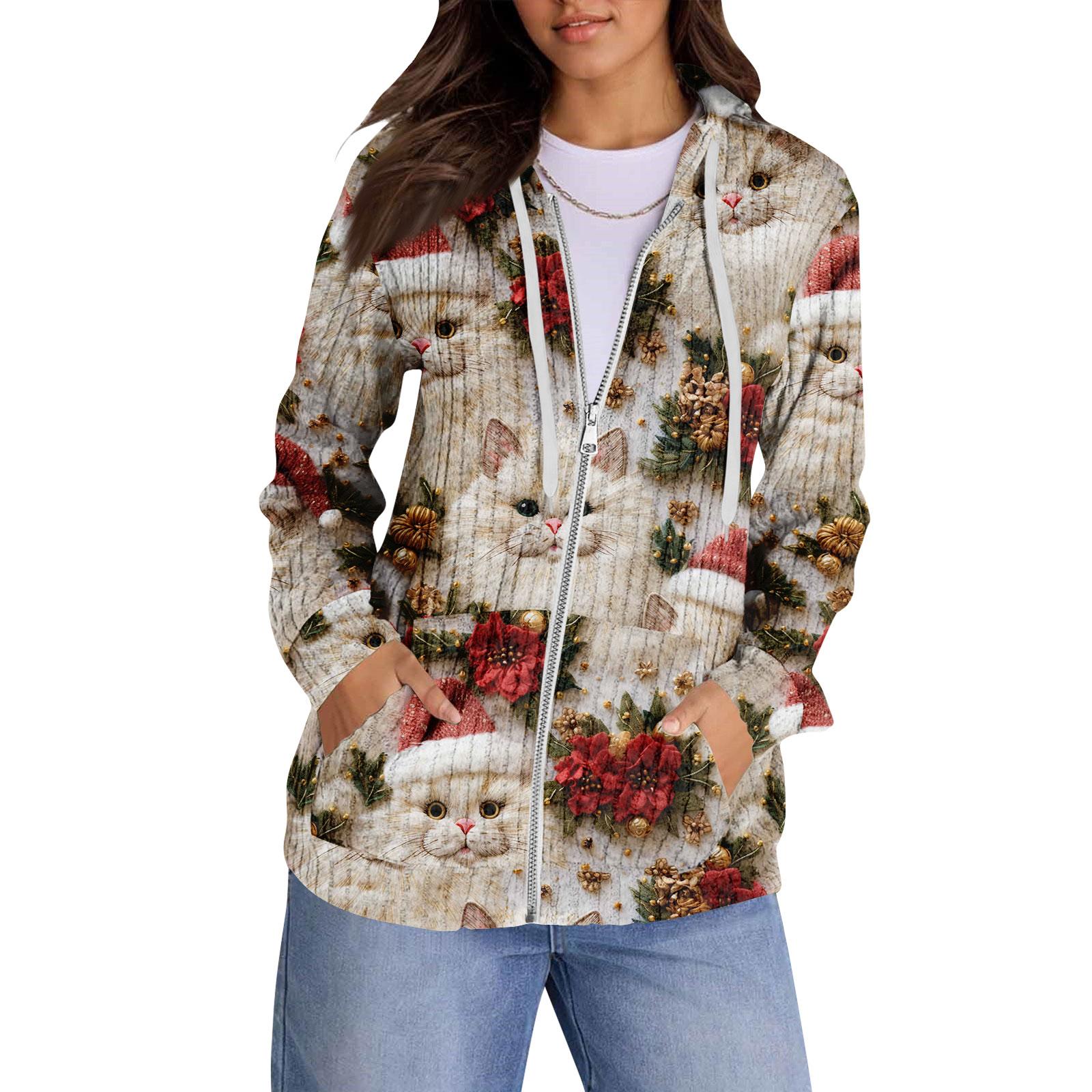 

Толстовки с капюшоном для женщин, модные топы, повседневная осенняя мода, свитшот с длинным рукавом и карманами, легкий пуловер XL арбуз красный