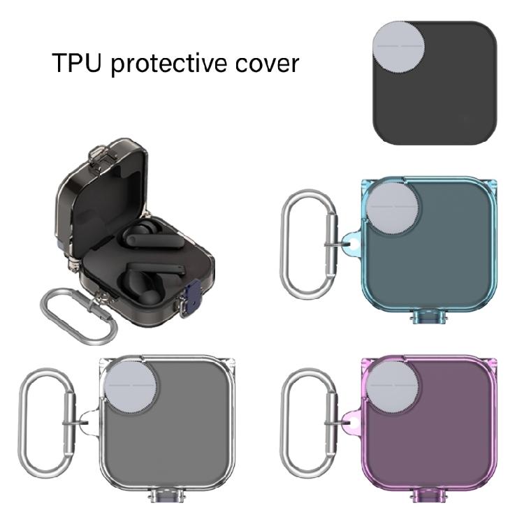 Headphone Clear Protective Case for CMF Buds 2 Cover Shockproof Shell Washable Housing Antidust Sleeve Soft Guard Skin