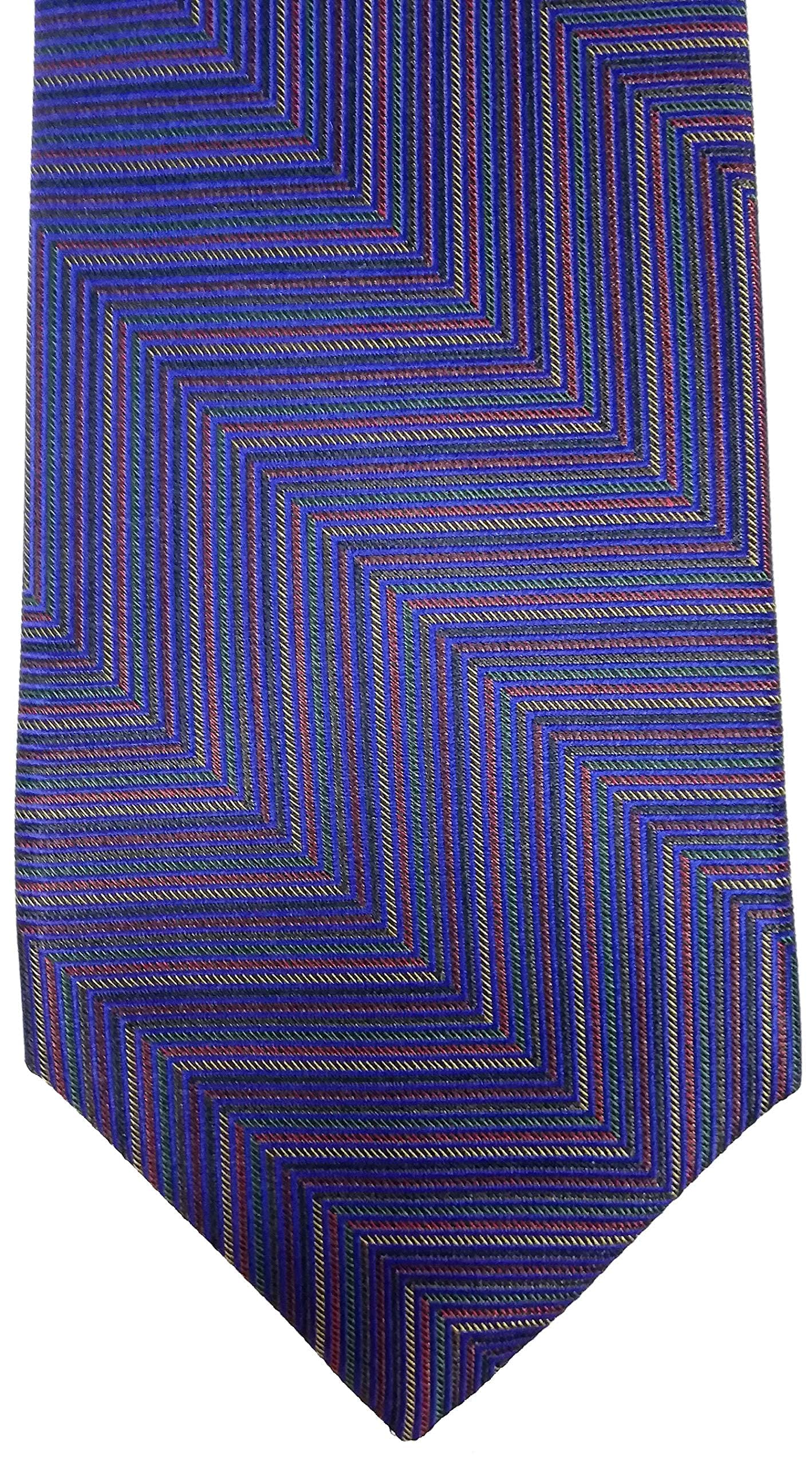 

NEKADO Киото Оригинальный Дизайн «Елочка» Популярный и Подарок для Нового или любого Мужского Галстука Нисидзин-ори, (синий), Дни рождения высокого качества, Новогодние подарки,