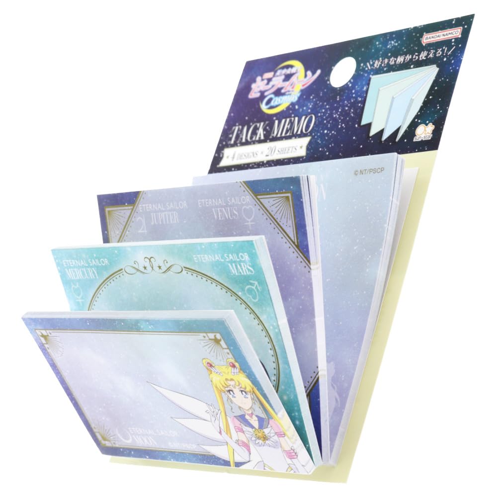 Schreibwaren Sailor Moon Sticky Movie Sailor Moon A S2840286 Sun-Star Notizen, Ausgabe, Cosmos, Muster,