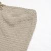 2026 Elegant Resort Luxury Knit Fishtail Slit Skirt Strapless Long Dress