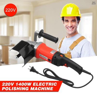 220V 1400W Electric Burnishing Polishing Machine Electric Wire Drawing Machine Polisher for Metal Stainless Steel Wood Polishing  Electric Polisher