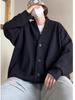 Men's Casual Waffle Knit Jacket for Spring/Autumn