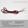 Handmade DIY 1mm Copper Core Wire Toy - Red/Black DC Circuit Leads