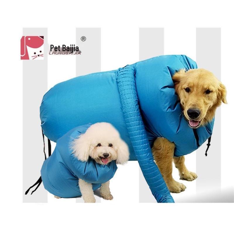 Large Pet Quick-Dry Bath Bag & Hair Dryer for Home Use