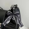 Pearl Bows Bag Charm Pendant Aesthetic Purse Charms Aesthetic keychains Keyring for Women Backpack Purse Handbag Decors