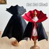 Lustiges Haustier Hund Halloween Kostüm Umhang Hund Katze Kostüme für kleine Hunde Cosplay Vampir Umhang Hund Katze Kleidung Umhang Haustierbedarf