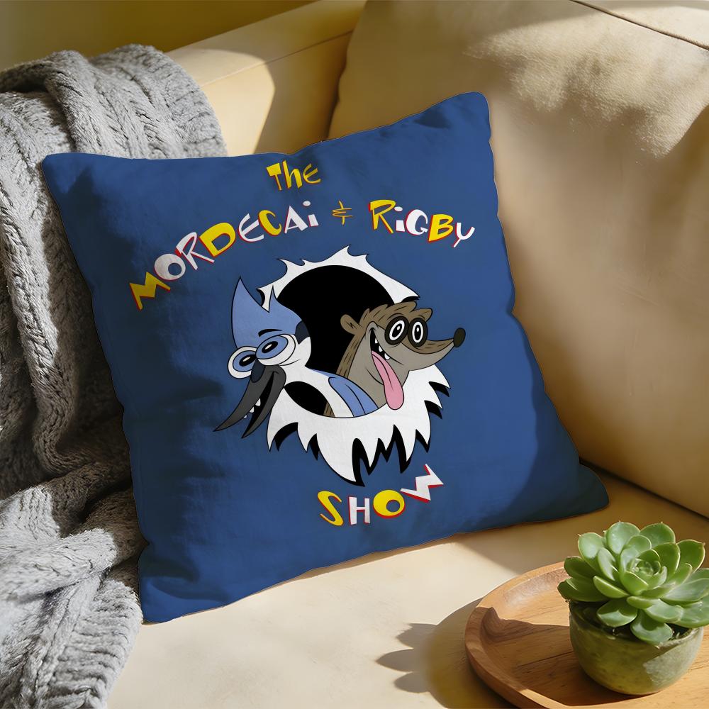Cushion Cover Washed Linen Soft Breathable Decorative Case for Sofa Home Pillow cover RRegular SShow