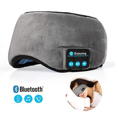 Sleep Mask For Eyes Sleeping Mask Eye Cover For Sleep Bluetooth Headband Soft Elastic Comfortable Wireless Music Earphones
