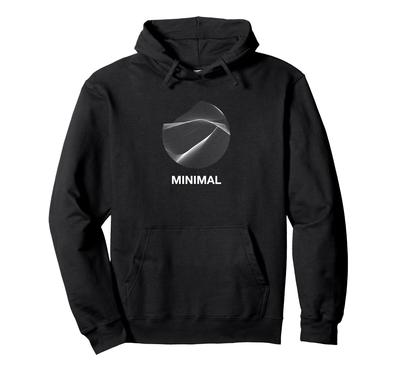 Minimal Music Retro Techno Music Raver EDM Party 90s Hoodie