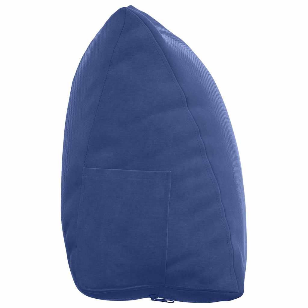 Back Cushion Police Blue 45 X 20 X 35 Cm Cord Fabric