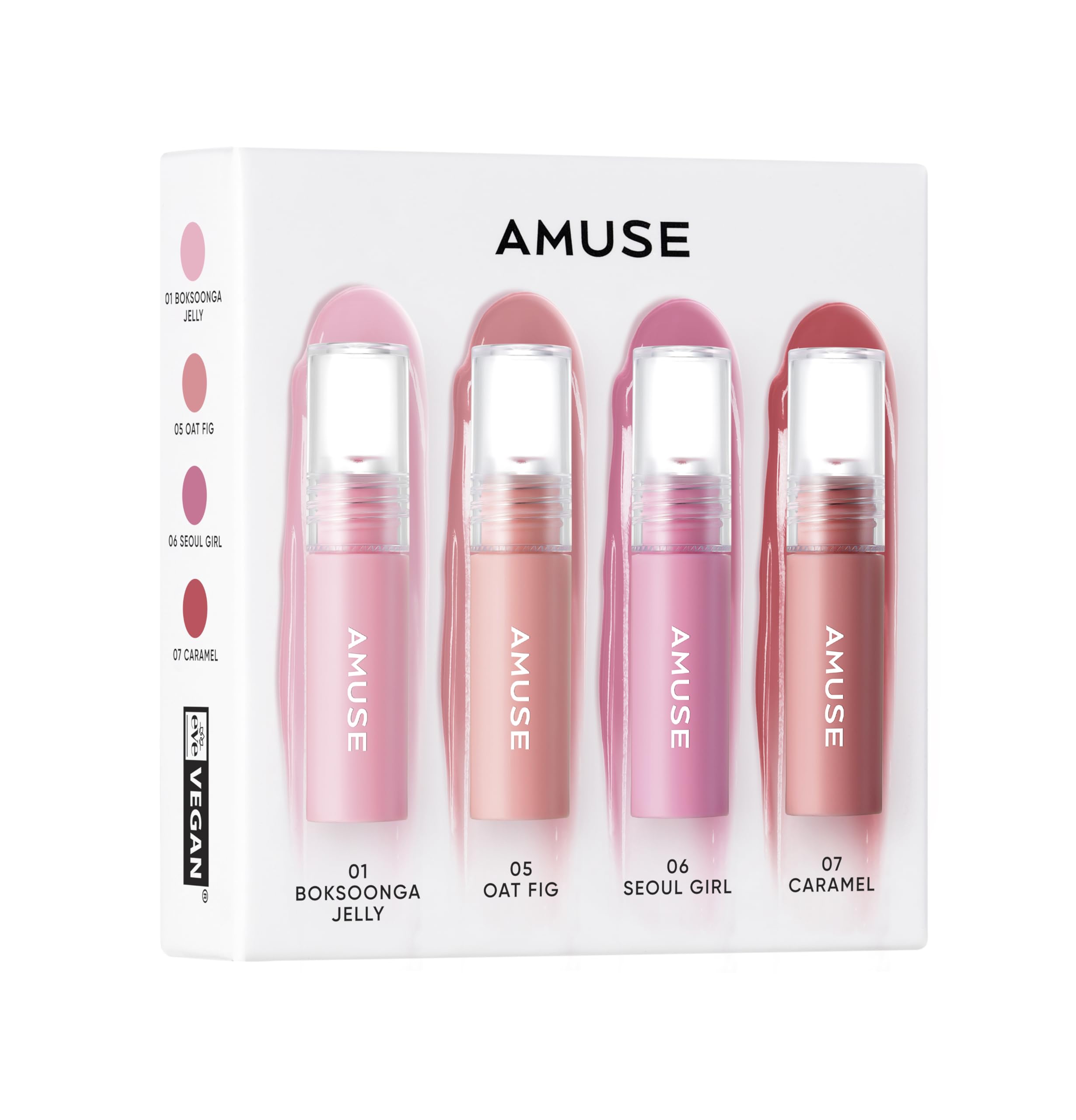 

[AMUSE Official] [Mini Gel Fit Tint Set (4 pieces)]