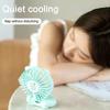 Fill Light Fan Handheld Hanging Neck Portable Charging Creative Folding Mini Desktop Usb Small Fan YSL