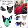 For Ducati 749 749R 749S 999 999R 999S 2005 2006 2007 Motorcycle WindScreen Screen Double Bubble Windshield Deflector Protector