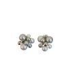 Niche Design Sense Fireworks Pearl Pull-Up Necklace Stud Earrings Women'S French Retro Personality Versatile Neck Chain Sweater Chain