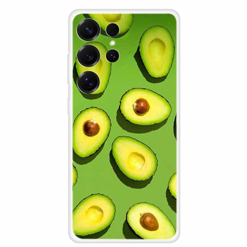 Capa For Samsung Galaxy S26 Ultra Phone Case Clear Soft TPU Silicone Cover for S 26 Ultra Transparent Funda Cartoon Painted Para