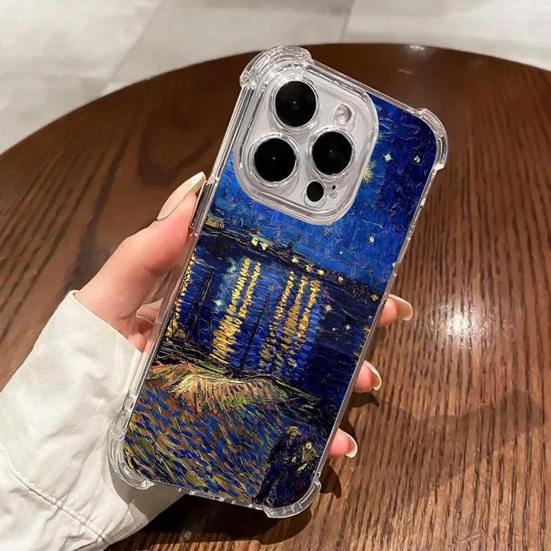 

Van Gogh Starry Night Cafe Terrace Phone Case For Samsung Galaxy A57 A56 A36 A37 A55 A54 A52 A35 A34 A17 A16 15 A07 A06 5G Cover Galaxy A06(4G)