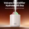 2026 New 500ml Aroma Diffuser Volcanic Humidifier Diffuser Essential Oils Air Humidifier with 7 Colorful Lights for Home Office