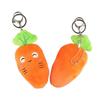 Keychain Vegetables Carrot Keychain Carrot Plush Keychain Plush Carrot Keyring Cartoon Key Holder