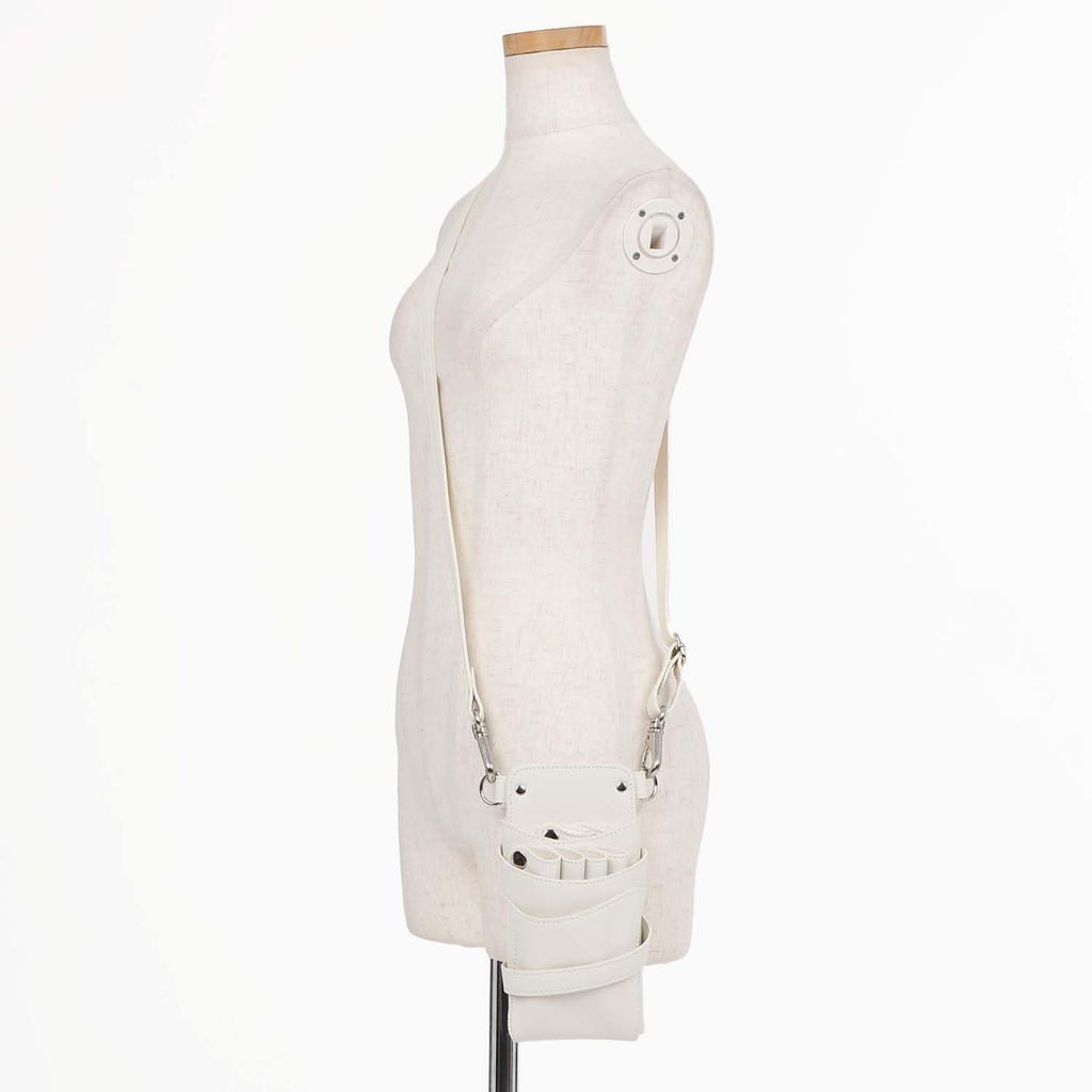 DEEDS Scissor Case Sienna Matte (4-6 Scissors), Ivory, S-395