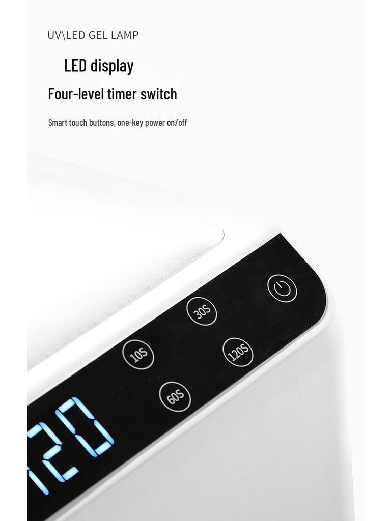 Sai'erqi Nail Gel Curing Lamp - Fast-Dry UV Nail Art Machine for Salon Use