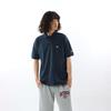 Polo Short One Point Short Sleeve Polo Basic L [Champion] Shirt, Sleeve, 100% Cotton, Embroidery, Logo, Shirt, C3-Z358Z, Men's, Navy,